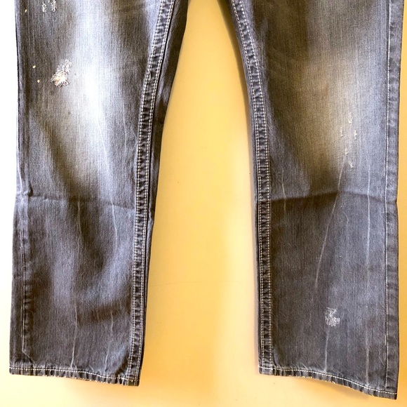 NWOT Rock Revival Men’s Straight Jeans - Picture 3 of 6